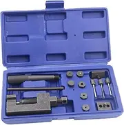 Motorcycle Chain Breaker Tool Kit: High Hardness Carbon Steel Chain Breaker for Motorcycle Maintenance