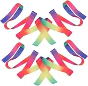 GANAZONO 4pcs Helmet Streamers for Bike Scooter Lightweight Decorative Ribbons for Bicycle Handlebar Fun Stylish Helmet Accessories