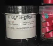 Fil-TecMagna-GlideDelights StyleL 72yd Pre-woundBobbins Rhododendron20PerJar NEW