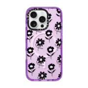 iPhone 16 Pro Impact Case MagSafe Compatible Monochrome Bloom
