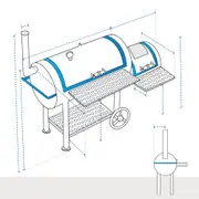 Offset Smoker Covers