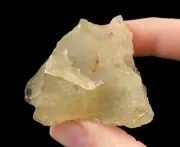 LIBYAN DESERT GLASS, Raw Crystal - Rare, B Grade - Raw Rocks and Minerals, 52178