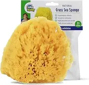 Baby Buddy Natural Grass Sea Sponge, Newborn Bath Time Essential, Textured for Exfoliation, Hypoallergenic, 1 Count