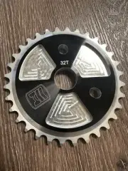 NOS HARO BMX Mini Nuke 32t Sprocket Old Stock Black Mega Fusion Rare Flat Park