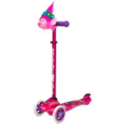 Crazy Skates TROLLS 3 Wheel Scooter with Scooter Head - Poppy
