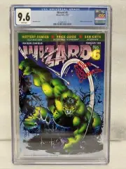 Wizard Magazine 6 Incredible Hulk Sam Keith CGC 9.6