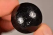 *BLACK TOURMALINE* Sphere 3cm 39.6g Healing Crystal Ball, Luck Happiness