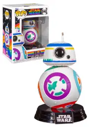 Funko POP! Star Wars Star Wars Pride #640 BB-8 (Rainbow Pride) - New, Mint Condition