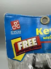 VINTAGE NOS (1997) Cycle Products 6' Coil Cable Lock for BICYCLES - Purple - NEW