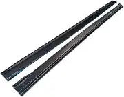 K Style Carbon Fiber Side Skirts Lip Extensions Trims Compatible for A4 B9 S4 B9.5 2017-2019