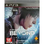 特價出清💛PS3 兩個靈魂 超能殺機 BEYOND（中英合版）