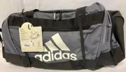 ADIDAS ~ Defender IV Small Duffel Bag, Onix w/white logo - NEW!!!