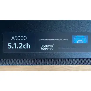 Sony HT-A5000+SW5+RS5 索尼Soundbar聲霸