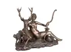 Demeter Figurine Statue Bronze Sculpture. Greek Goddess.Goddess of the Harvest