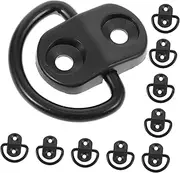 Mikinona Tie Down Anchor Set 10pcs Cargo Net Hooks for Truck Bed Luggage Net Hook Car Trunk Anchor Rear Trunk Organizers