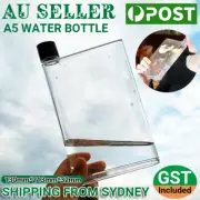 420ml Memobottle Drinks Cup Kettle Flat Paper Book Pad Portable A5 Water Bottle