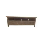 MF Morocco Recycled Elm Timber 3 Drawer TV Unit