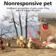 Warning Light Flash Remote Control Alarm Alarm Drives Animal 800 Mah Solar