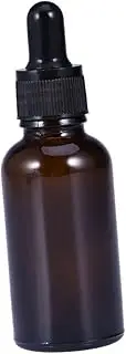 Baluue Glass Refillable Essential Oil Bottle 30ml Empty Toiletry Bottles Dropper Portable Perfume Bottles for Diy Aromatherapy Reusable Travel Size