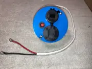 Add On - 2 USBs - Trickle Charger PLUG - 15amp - Power Center for Vespa Scooters