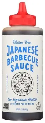Bachans Specialty Foods Gluten-Free Japanese Barbeque Sauce 17 oz Pack of 2