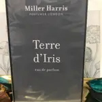 MILLER HARRIS  TERRE D'IRIS大地鳶尾 50ML/100ML 全新未拆封 英國購入