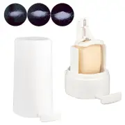 Bathroom Soap Box Waterproof Cover Wall Mounted Shower Dispenser with Adjustable
