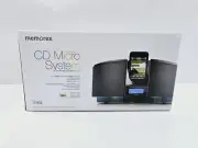 Memorex Audio CD Micro System Model Mi1111-BLK Made For Ipod New Open Box