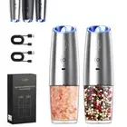 Gravity Electric Salt and Pepper Grinder Set RECHARGEABLE Automatic Salt Pepper