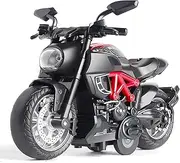 Toy Motorcycle - Pull Back Toy Cars with Sound and Light Toy,Motorcycle Toy for Kids,Motorcycle Toys for Boys Age 3-9