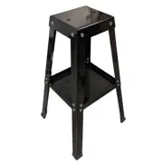 Universal Bench Grinder Stand Buffer Vise Tool Floor Stand With Tray Shelf Rack