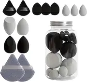 Pack, Blender Beauty Set, Concealer Sponge, Portable Facial Makeup Tools for Seamless Blending of Liquid Foundation, Creams, and Powders