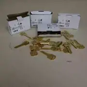 BULK Lot of 160 MinuteKey Brass Key Blanks KKWJMB00001BRAS KW10 KW Keys Tools