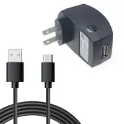 HOME CHARGER 6FT USB CABLE POWER ADAPTER CORD WALL AC PLUG for PHONES & TABLETS