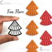 FANFLARE Polymer Clay Cutter | Geometric Shape Cutter | Unique clay cutter |