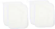 PACKOVE 4pcs Exfoliating Washcloths for Shower Dual Sided Body and Face Scrubber Towels Gentle Weave Bath Cloths for Men and Women Beige for Personal Care Routine