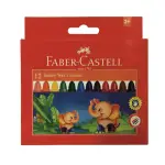 【FABER-CASTELL】輝柏 大象粗芯蠟筆 12色 /盒 120040