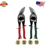 Midwest Aviation Snip Set - Left & Right Cut Offset Shears for Precision Cutting