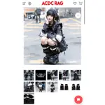 正品二手 ACDC RAG 黑色翅膀腿套