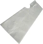 Healeved 200PCS Disposable Barber Apron Protective Pe Material Hair Cutting Cape for Salons and Home Use Barber Accessories for Keeping Clothes