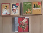 Christmas Cards variety bundle 3 boxes of greeting cards w/ envelopes Papercraft