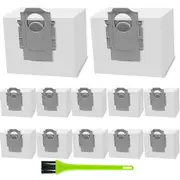 12 Pack Dust Bags for Roborock Q7 Max /Q7 Max+ / Q7 Max Plus