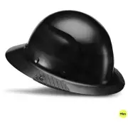 LIFT Safety HDF-24MKG DAX Full Brim Hard Hat with Mips - Ratchet - Black