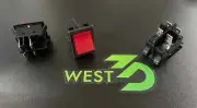 ZF - Rocker Switch DPST 16A On-Off - WRG32F2BBRLN