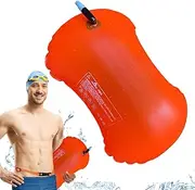 Swim Bubble | Open Water Pull Buoy | Lightweight High Visibility Swimming Equipment Bags for Swimmers and Triathletes