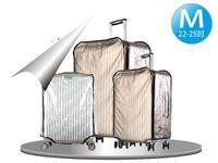 透明防水 PVC 行李箱套 旅行箱套 保護套 M號 22-25吋