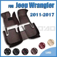 在飛比找蝦皮購物優惠-JEEP WRANGLER 吉普牧馬人汽車腳墊(四門)201