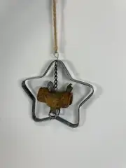 Midwest of Cannon Falls Western Saddle In Star Christmas Tree Ornament
