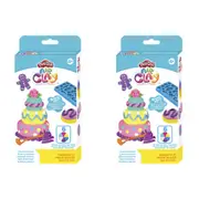 2x Play-Doh Air Clay Sweet Creations Kids/Children Art Craft Creative Toy Set 4+