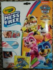 Paw patrol Crayola Mighty Pups Super Paws 18 coloring page &5 markers